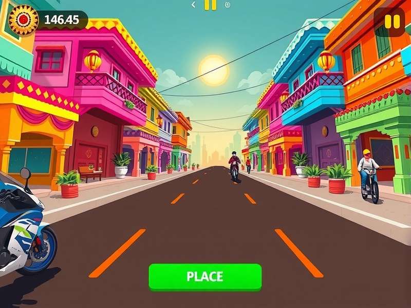 Rakhi Race character selection screen